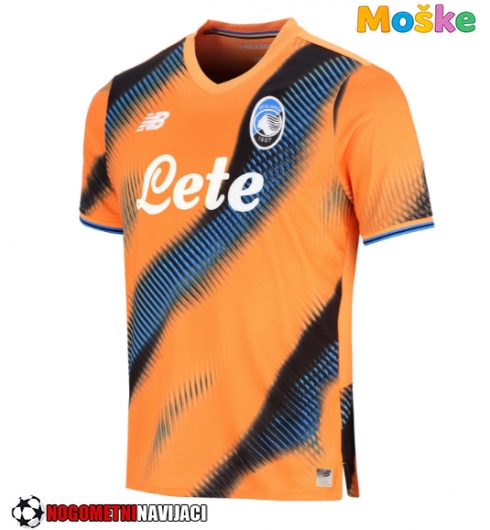 Moške Nogometnih dresov Atalanta Tretji 2025-26 Kratki rokavi Moške Nogometnih dresov Atalanta Tretji 2025-26 Kratki rokavi